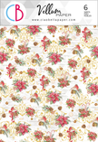 Ciao Bella Vellum Dear Santa Paper Patterns A4 6/Pkg