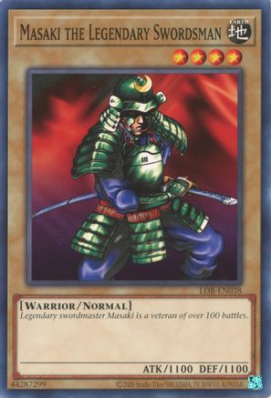 Masaki the Legendary Swordsman (LOB-EN038) - Legend of Blue Eyes White Dragon (25th Anniversary Edition) Unlimited