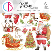 Ciao Bella Vellum Dear Santa Fussy Cut 6