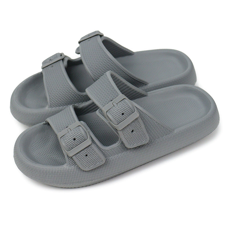 Women's Thick-Sole EVA Sandals & Slippers – Massage, Breathable, Indoor/Outdoor (Sizes 35–45)