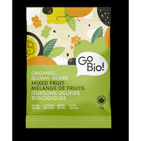 GoBIO! Organics - Organic Fruit Gummi Bears (75g)