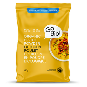 GoBIO! Organics - Low Sodium Org Chicken Broth Pwdr (150g)