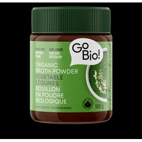 GoBIO! Organics - Yeast-Free Organic Veg Broth Powder (100g)
