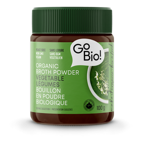 GoBIO! Organics - Yeast-Free Organic Veg Broth Powder (100g)