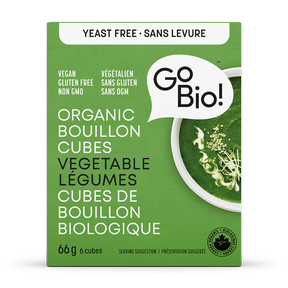 GoBIO! Organics - Yeast-Free Organic Vegetable Cubes (66g)