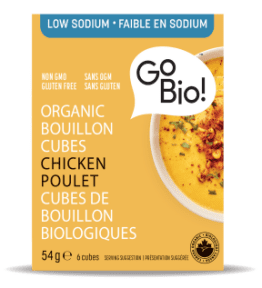 GoBIO! Organics - Low Sodium Org Chicken Cubes (54g)