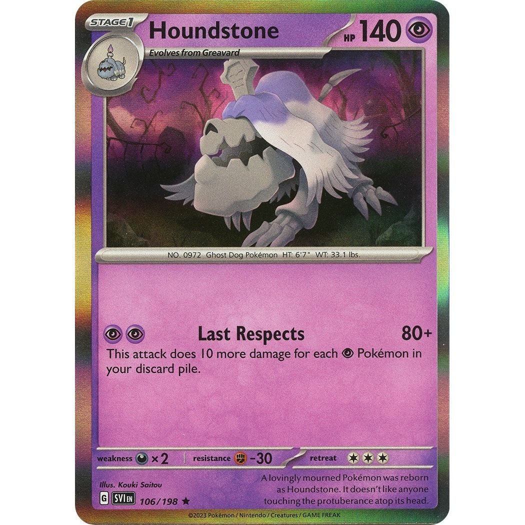 Houndstone (106/198) (SVI)