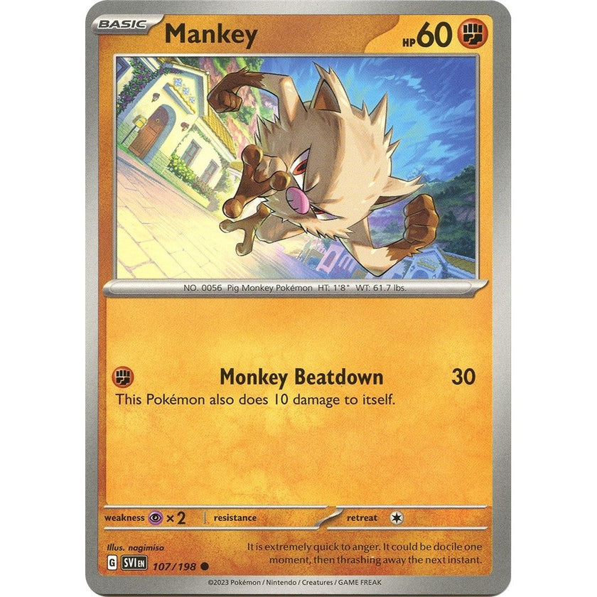 Mankey (107/198) (SVI)