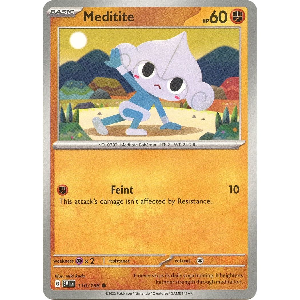 Meditite (110/198) (SVI)