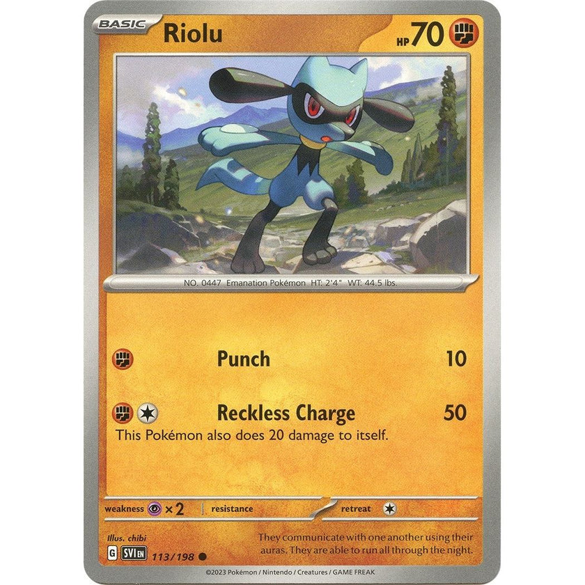 Riolu (113/198) (SVI)