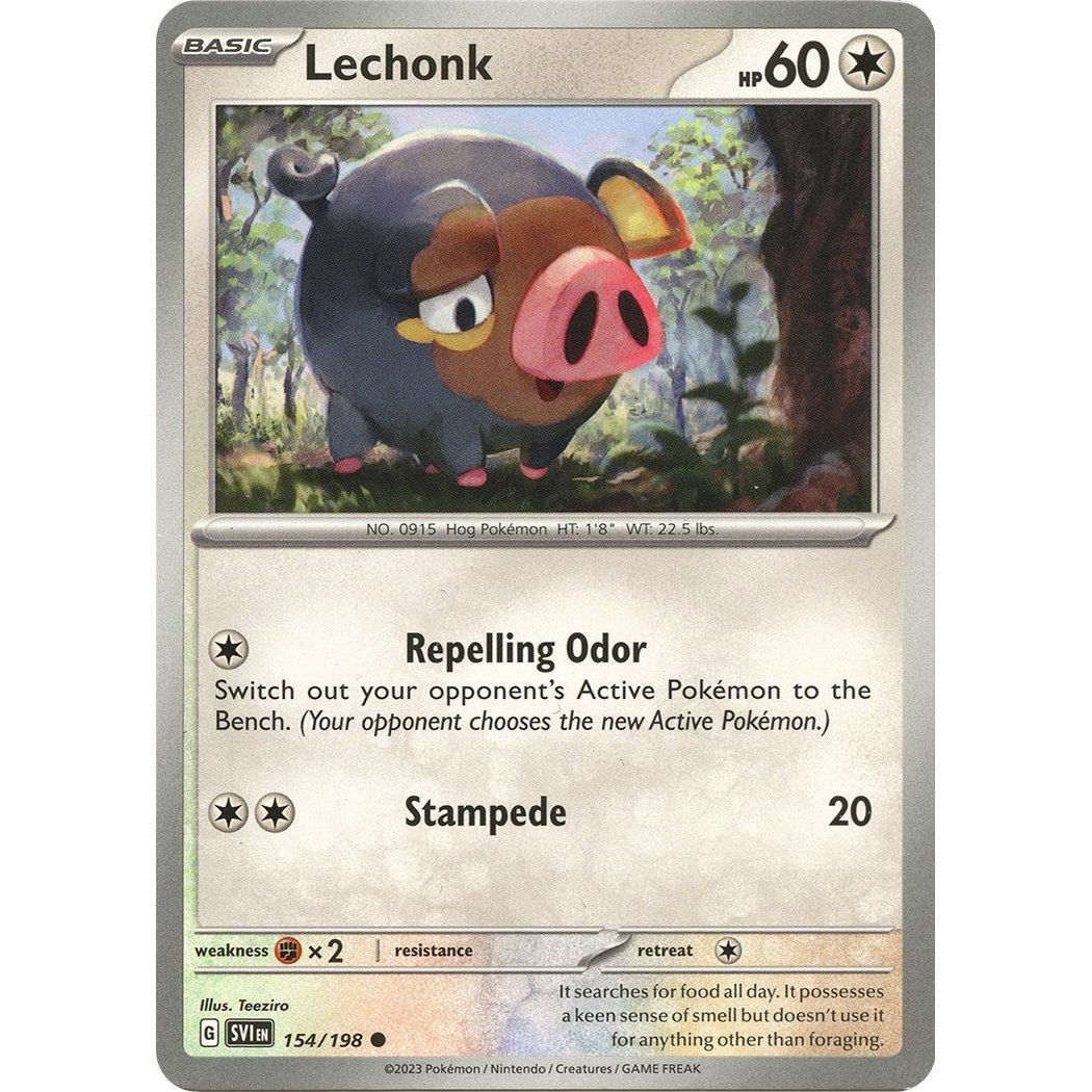 Lechonk (154/198) (SVI)