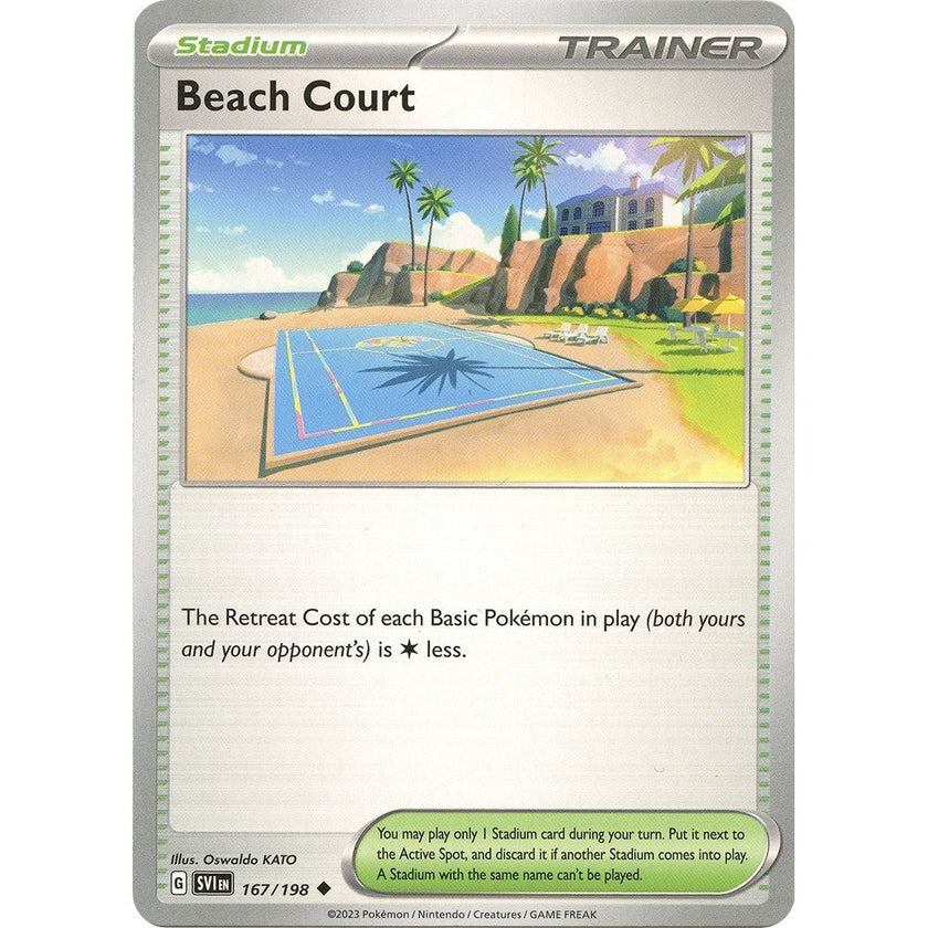 Beach Court (167/198) (SVI)