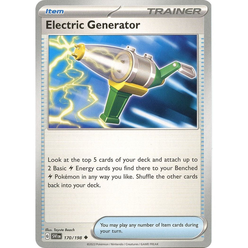 Electric Generator (170/198) (SVI)