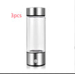 Hydrogen Water Bottle Generator – Electric Rechargeable Antioxidant Hydrogen-Rich Water Maker | 500ml Borosilicate Glass