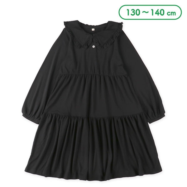 西松屋 ELFINDOLL ビッグ襟ティアードワンピース正規品