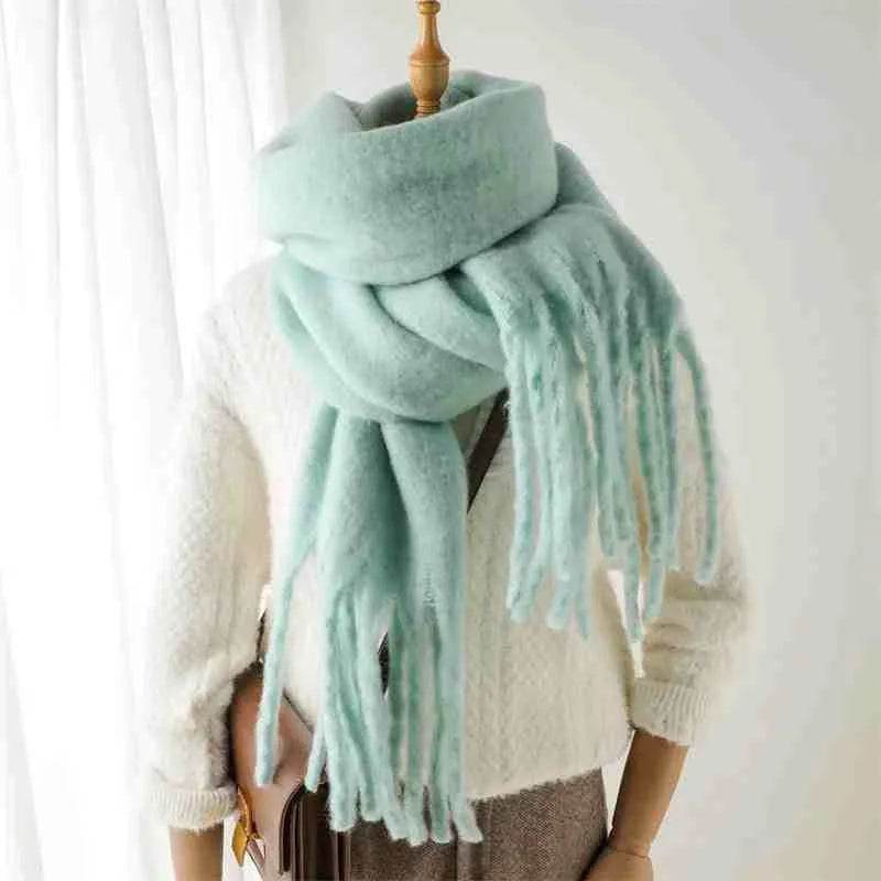 Women's Winter Scarf Cashmere Warm Soft Shawl