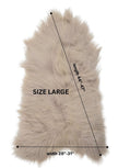 Nude Icelandic Sheepskin