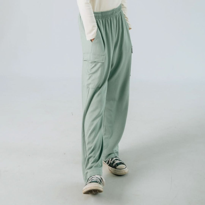 Youth Bamboo Cargo Pants | Burnt Brick