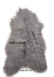 Silver Icelandic Sheepskin