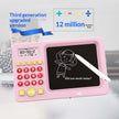 Kids Oral Math Calculator Toy – Addition, Subtraction, Multiplication & Division Training Machine (Blue, Pink, Yellow)