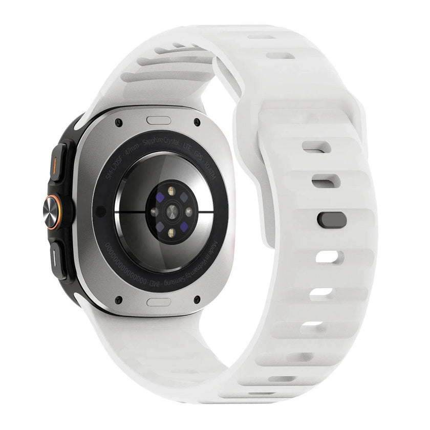 Sport Style Watch Ultra Wave Reverse Buckle Silicone  Strap