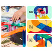 PicassoTiles - PicassoTiles 30pc Magnetic Race Track Building Set