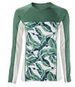 Patagonia Women's Micro Swell Water Friendly Rash Guard & Sun Shirt Size XL