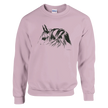 Simplicity Horse Portrait Sweatshirt – Elegant Clean Lined Graphic Apparel