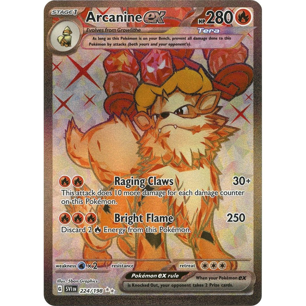 Arcanine ex (224/198) (SVI)