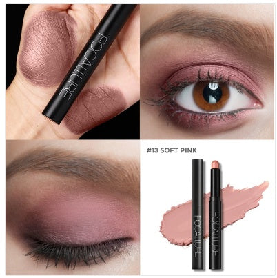 Focallure 2-in-1 Eyeshadow & Eyeliner Pencil – Shimmer Metallic Colours (15 Shades)