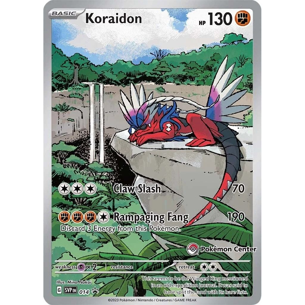 Koraidon - 014 (Pokemon Center Exclusive) (014) (SVP)