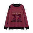 New Trend Autumn Winter Round neck Oversized Pullover Wool Sweater for Teenagers