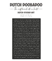 Dutch Doobadoo DDBD Dutch Sticker A5 Happy Spring 2