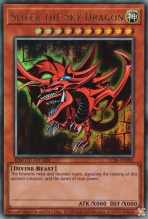 Slifer the Sky Dragon (25th Anniversary Edition) (LC01-EN002) - Legendary Collection: 25th Anniversary Edition Limited