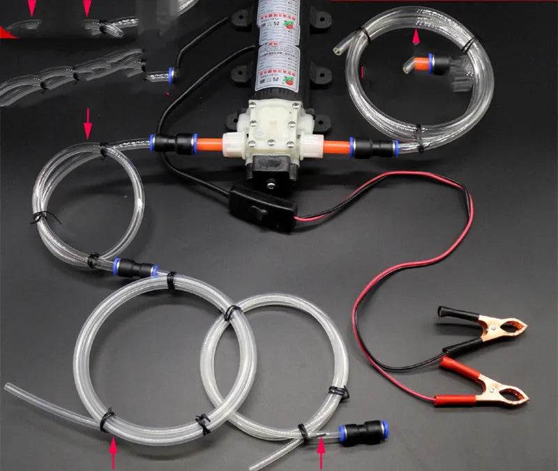 Self-priming Electric Changer Automobile Car Vehicle Engine Oil Pump