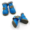 Dog Winter Snow Boots – Waterproof Non-Slip PU Paw Shoes for Small & Medium Dogs (10 Colours, Sizes 1–5 & S–XXL)