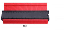 Contour Gauge Profile Gauge – Carpentry & Woodworking Measurement Tool (Blue, Green, Red | 12cm & 25cm)