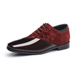 Men's Shiny Pointed-Toe Business Dress Shoes – PU Leather | Canada & USA