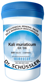 Homeocan - NO.5 Kalium Muriaticum 6X (500tab)