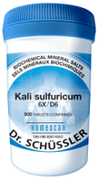 Homeocan - NO.7 Kalium Sulfuricum 6X (500tab)