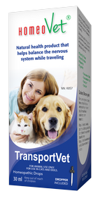 HomeoVet Homeopathic Drops - TransportVet (30ml)