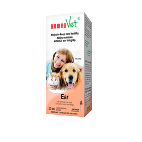HomeoVet Homeopathic Drops - Ear (30ml)