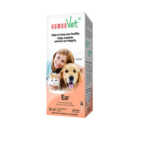 HomeoVet Homeopathic Drops - Ear (30ml)