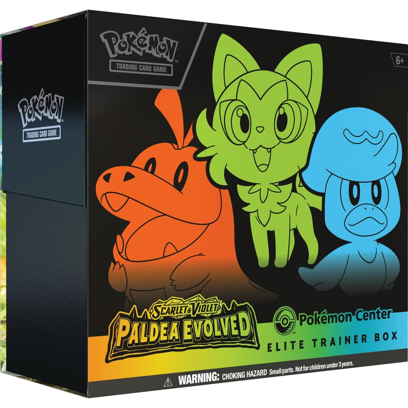 Paldea Evolved Pokemon Center Elite Trainer Box (Exclusive)