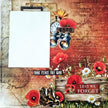 3Quarter Designs Never Forgotten 12x12 Design Paper & Diecuts Set