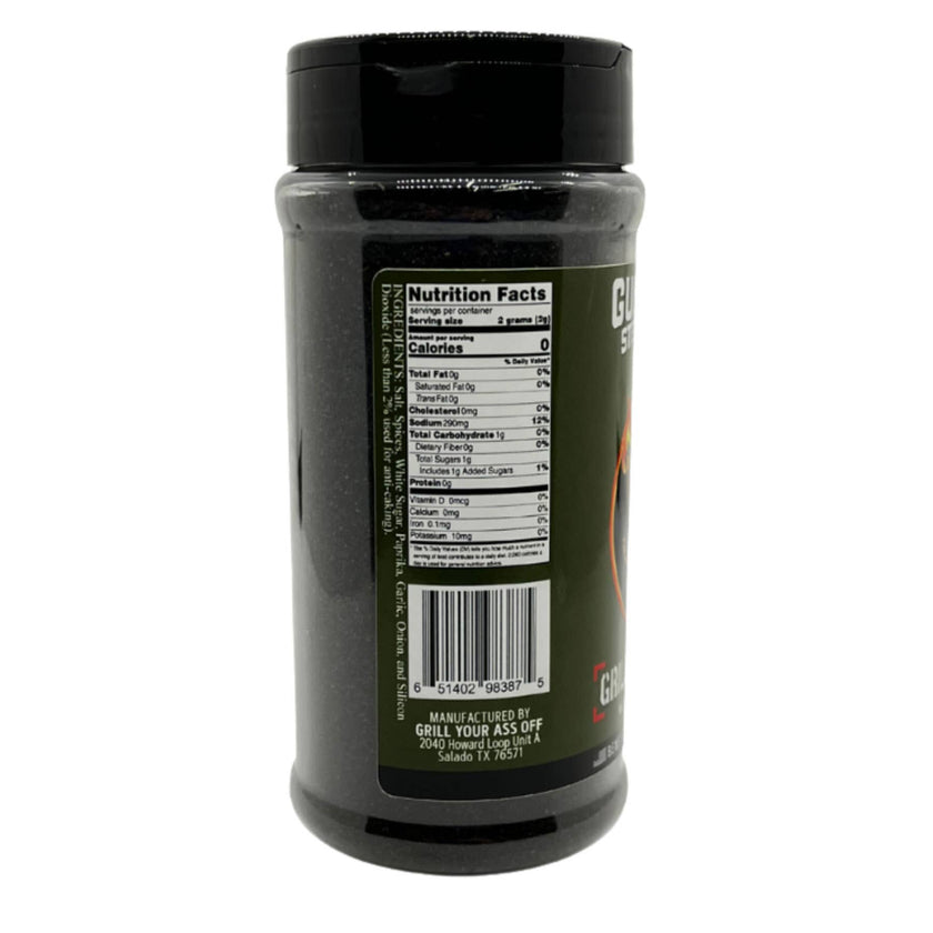 Grill Your Ass Off - Gunpowder Steak & Brisket Seasoning
