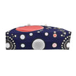Colorful Bubbles Pattern Weekender Bag | Abstract Dot Galaxy, Large Tote Bag