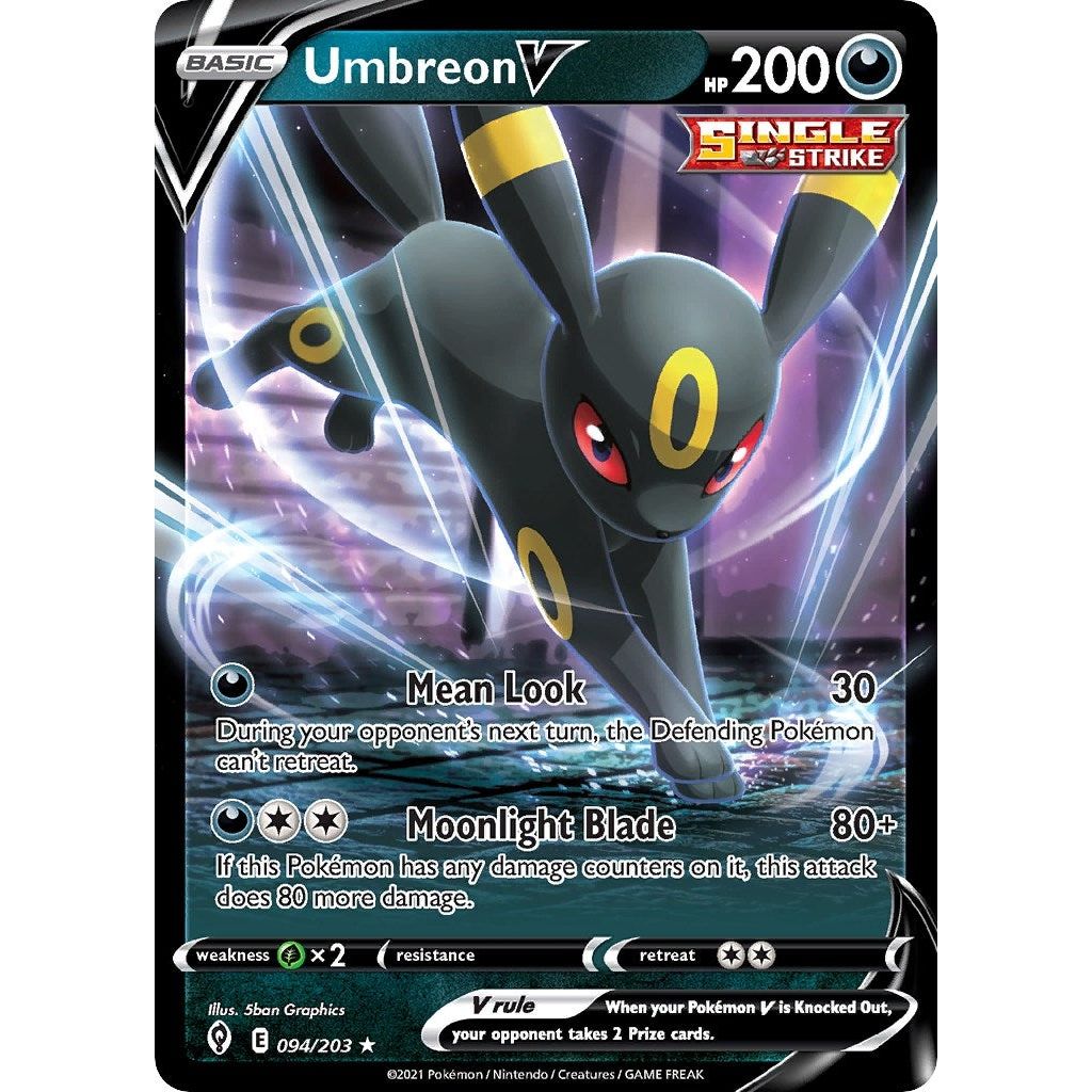 Umbreon V - 094/203 (Non-Holo) (094/203) (PR)