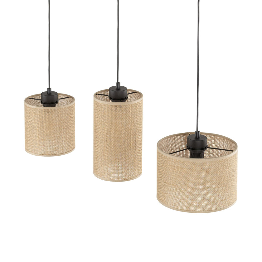 JUTE Natural Pendant  Light 3
