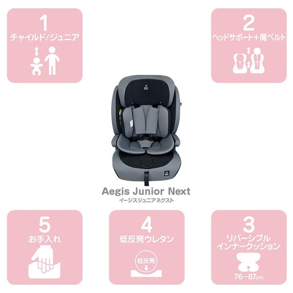 [ ケース販売 ]  SmartAngel  イージスジュニアネクスト グレー×1個入 [西松屋]【日本出荷】